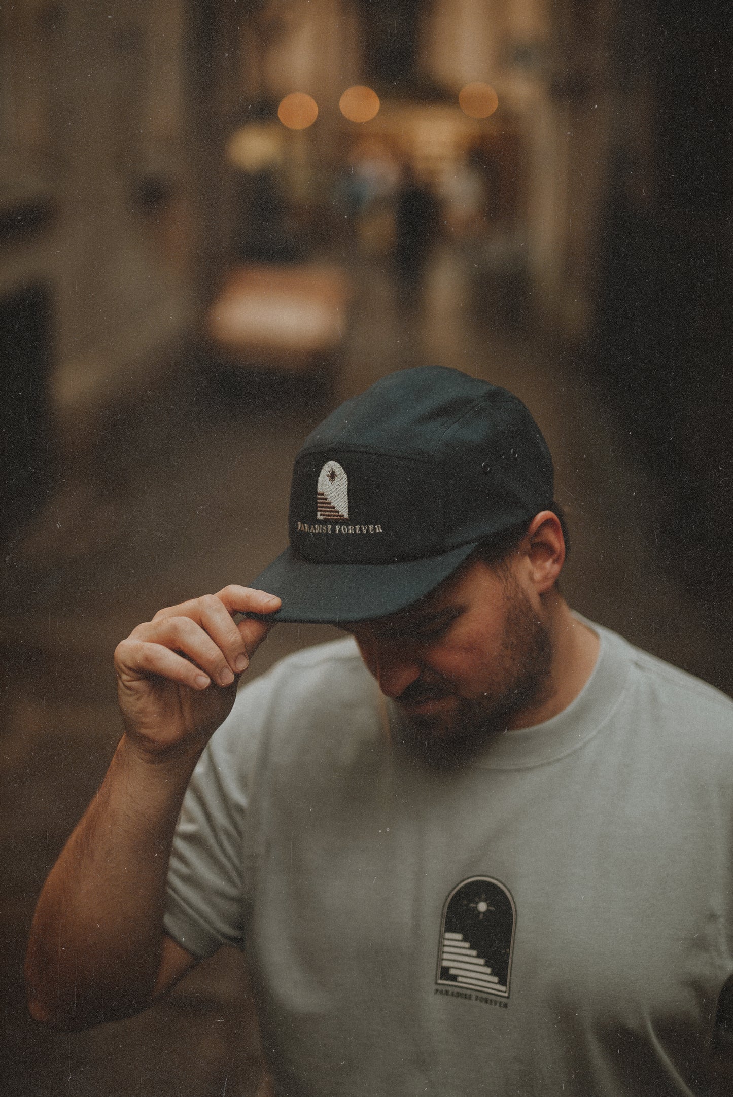 PARADISE FOREVER 5 PANEL CAP