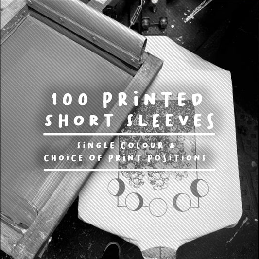 100 Short Sleeve T-shirt Deal with Add-Ons