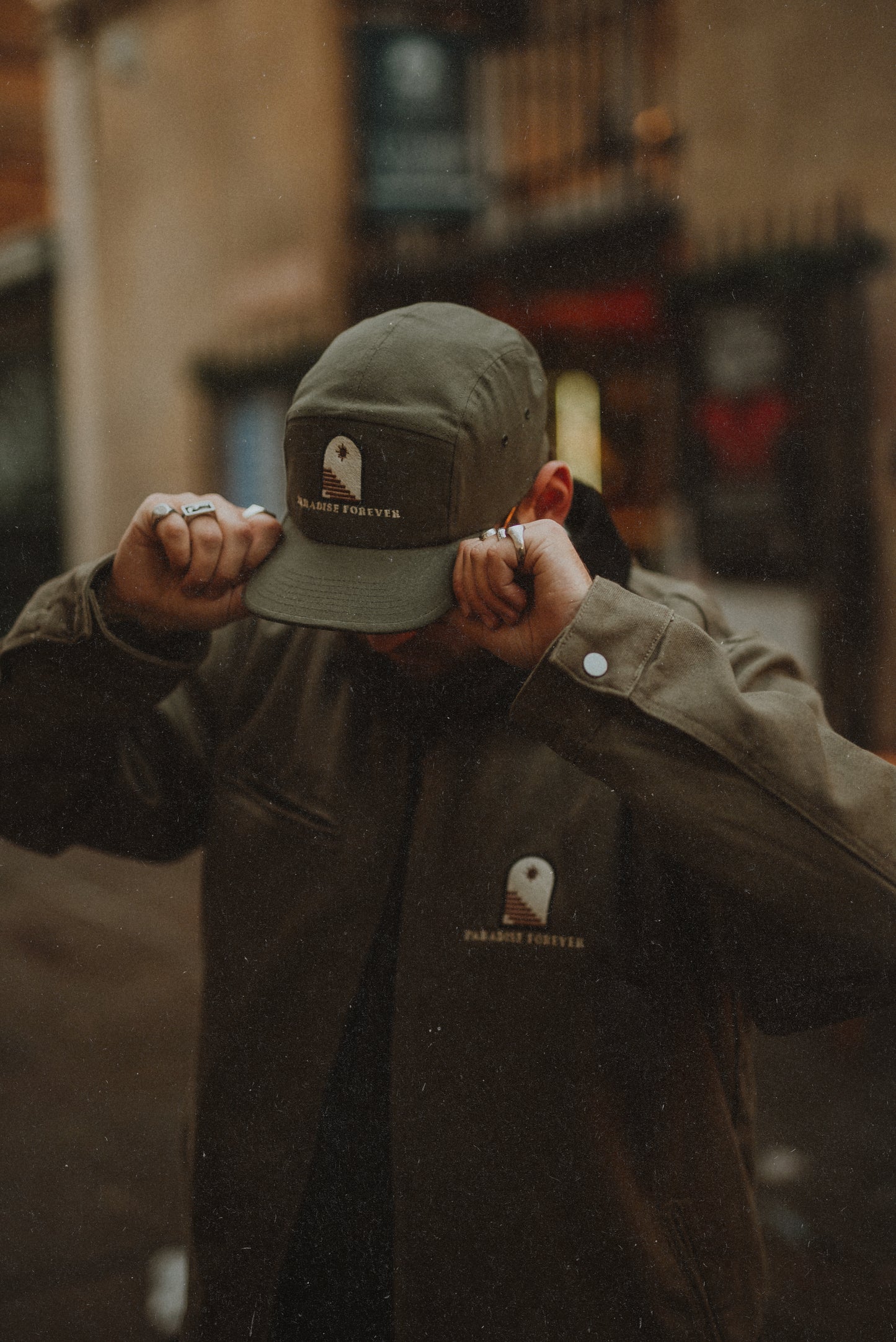 PARADISE FOREVER 5 PANEL CAP