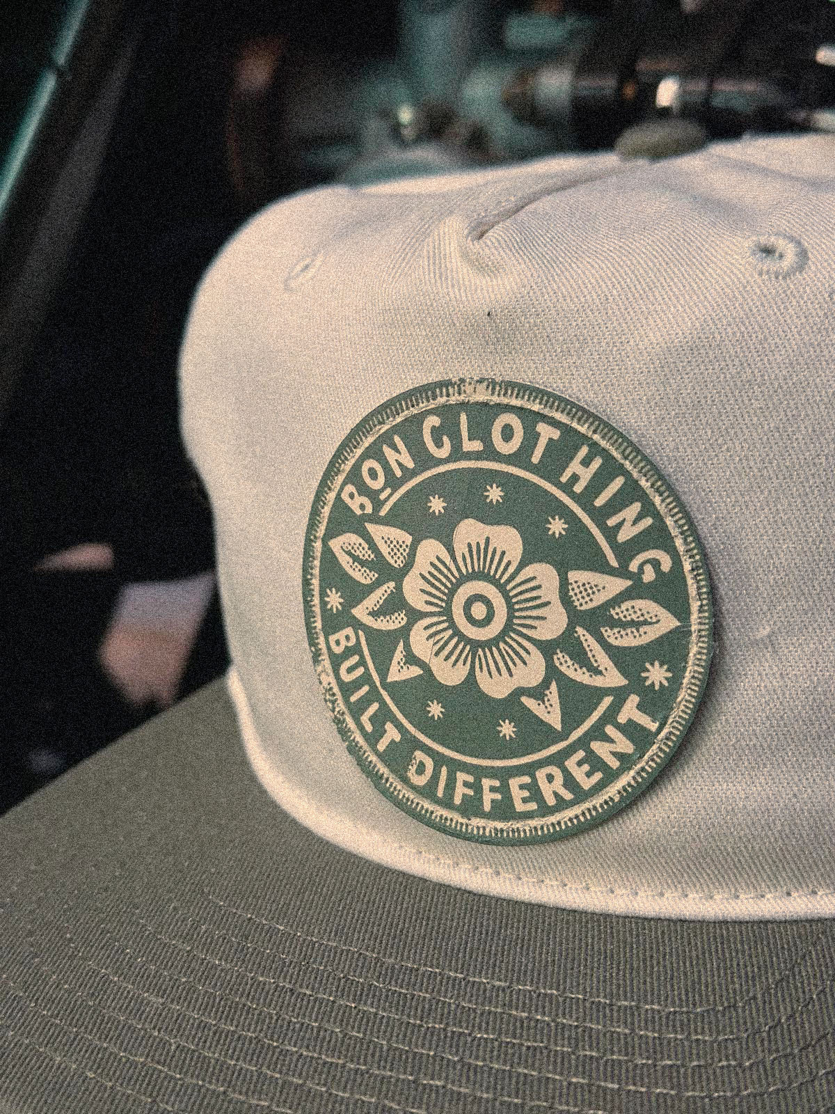 ORGANIC NATURE OLIVE CAP | BUILT DIFFERENT